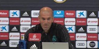 Zinedine Zidane quiere que la afición esté contenta con el juego y por eso apuesta a exponer el cien por cien de su potencial ante el Betis.