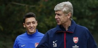 Wenger y ozil