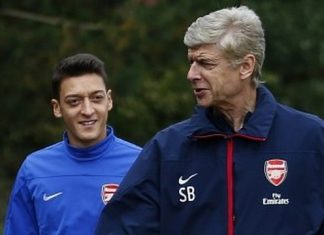 Wenger y ozil