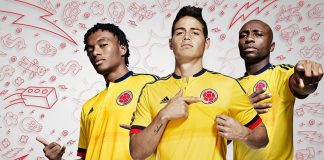 camiseta selección colombia