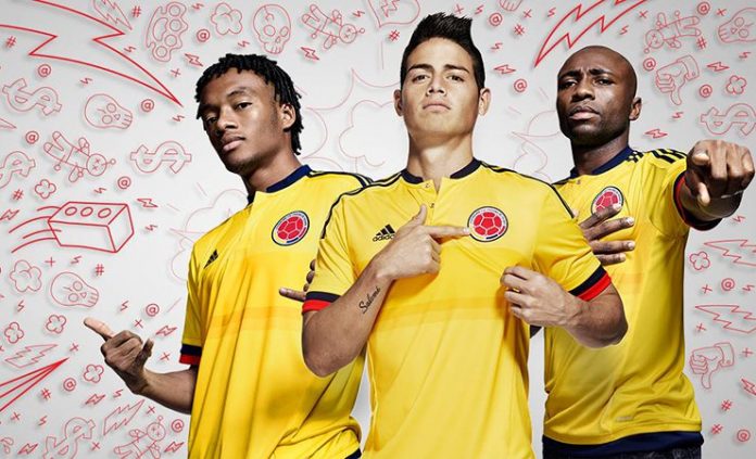 camiseta selección colombia