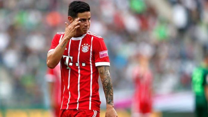 james rodriguez bayern