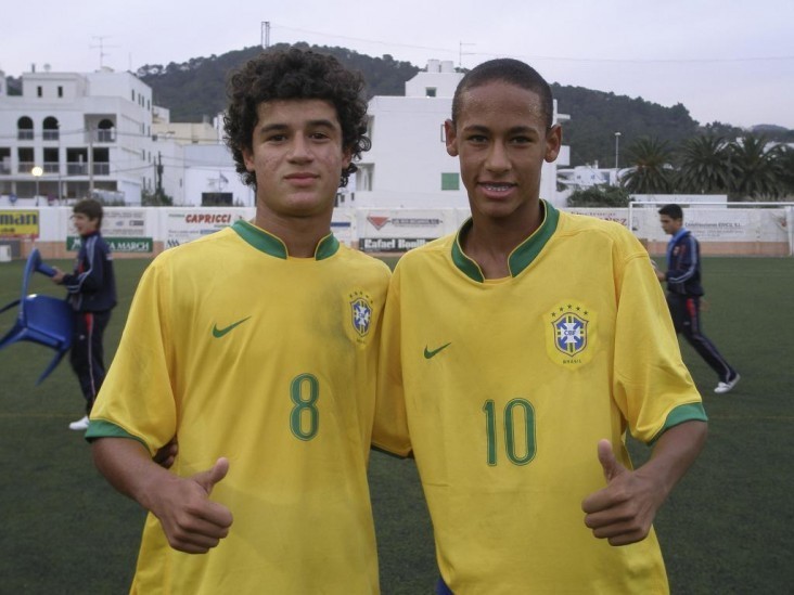 neymar 14 años