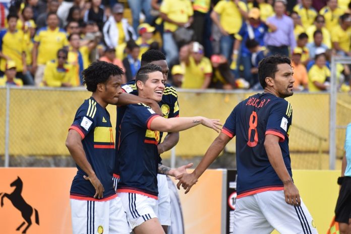 selección colombia partidos amistosos fifa