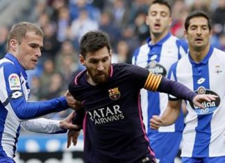 Tarde de domingo con fútbol y apuestas. apuestas, barcelona, la coruña