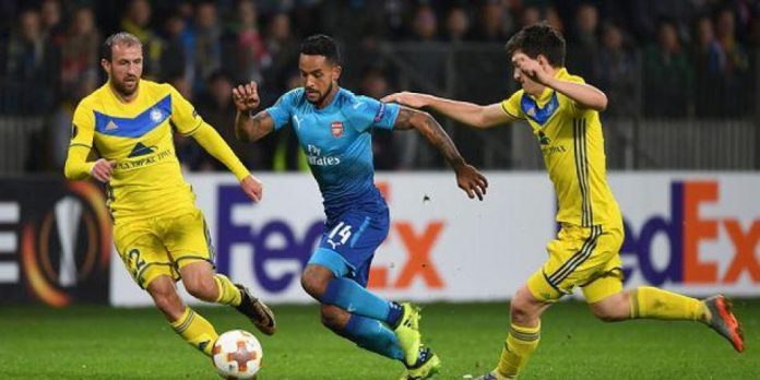 Arsenal apuesta ente el BATE Borisov por la Europa League