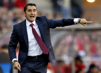 Ernesto Valverde no le apuesta a Yerry Mina apuesta, yerry mina