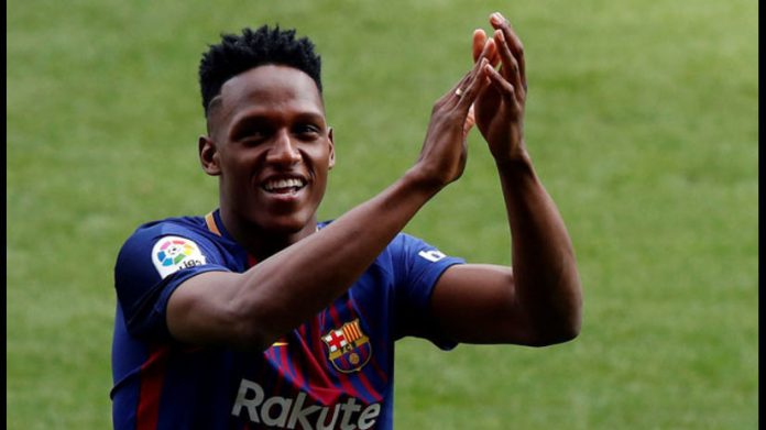 Yerry Mina, Barcelona, apuesta