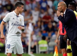 Zidane apuesta a que James le generará peligro apuesta
