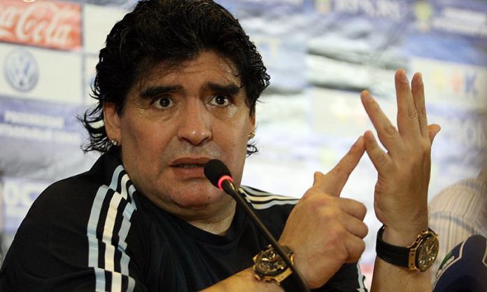 Maradona, apuesta, Franco Armani