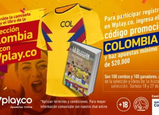 Gana camisetas y libros de la Selección Colombia, registrándote y haciendo tus apuestas con Wplay Selección Colombia, apuestas, Wplay