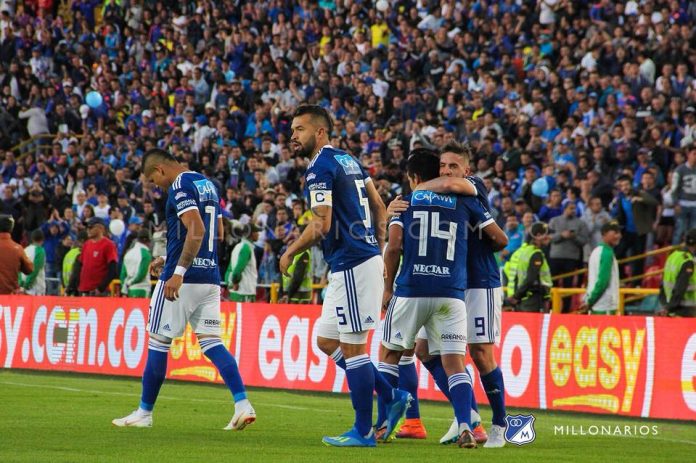 Millonarios, Sudamericana, apuestas deportivas