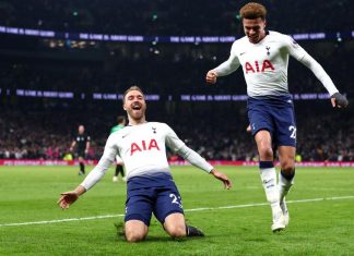 Tottenham apuesta por ganar frente al Ajax por Champions Leauge con Wplay.co