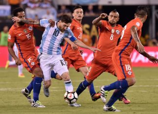 Apuesta de honor entre Argentina y Chile por Copa América con Wplay.co