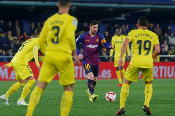 Barcelona apuesta por su máxima estrella Lionel Messi, para vencer a Villarreal / Imagen extraída de: @SuNoticiero