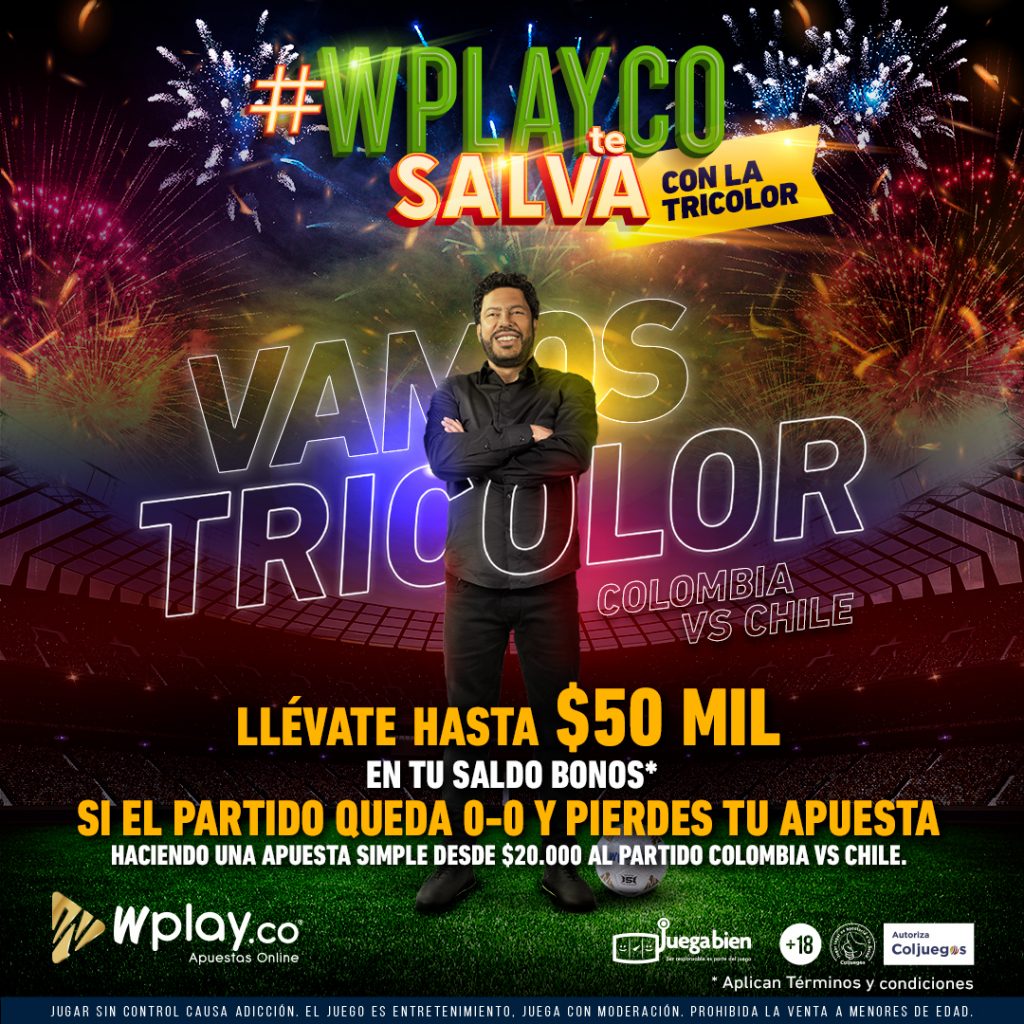 Apuesta en Wplay.co por la triclor