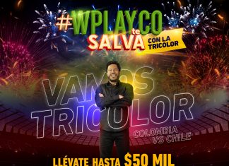 ¡Wplay.co salva tu apuesta con la tricolor! Apuesta en Wplay.co por la triclor