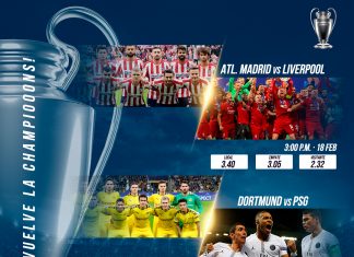 Apuesta por los octavos de Final de la Champions League
