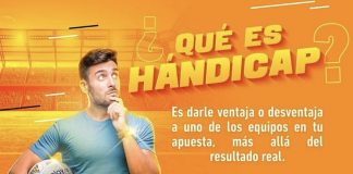 hándicap apuestas deportivas Wplay.co