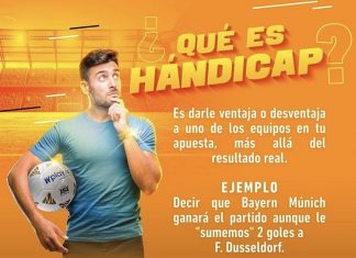 hándicap apuestas deportivas Wplay.co