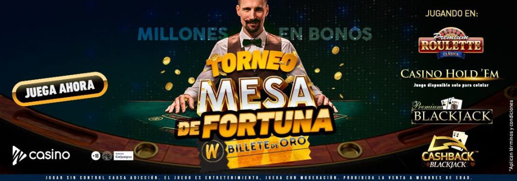 Wplay.co Torneo Casino Ganadores