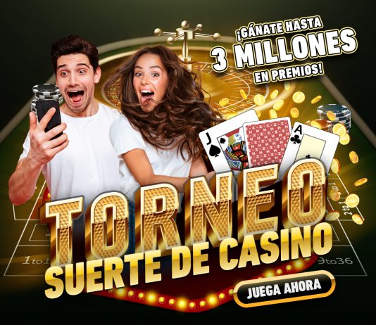 Conoce los ganadores del Torneo Suerte de Casino de Wplay.co Wplay.co Torneo Casino Ganadores