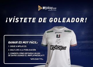 Gánate la camiseta de Dayro Moreno con Wplay.co Camiseta Dayro Moreno Sorteo Wplay.co