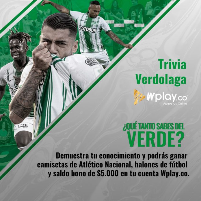 Wplay.co Atlético Nacional Sorteo