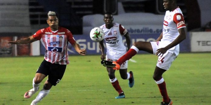 Duelo de colombianos en la CopaLibertadores: Junior vs Santa Fe en Wplay.co