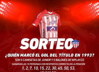 Términos y Condiciones Sorteo Junior