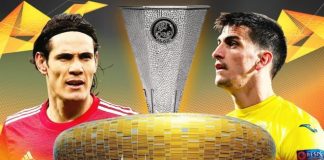 Final de Europa League entre Villarreal y Manchester United