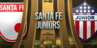 Santa Fe y Junior en Copa Libertadores, último partido de fase de grupos