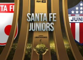 Junior en Libertadores: Las cuentas para clasificar a la siguiente fase Santa Fe y Junior en Copa Libertadores, último partido de fase de grupos