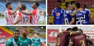 Semifinales de la liga colombiana