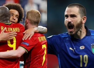 ¡Partidazo en cuartos de final de la Euro! Italia vs Bélgica en Wplay.co Italia vs Bélgica en los cuartos de final de la Euro