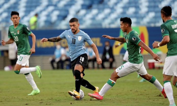 Uruguay vs Bolivia en un partido a muerte