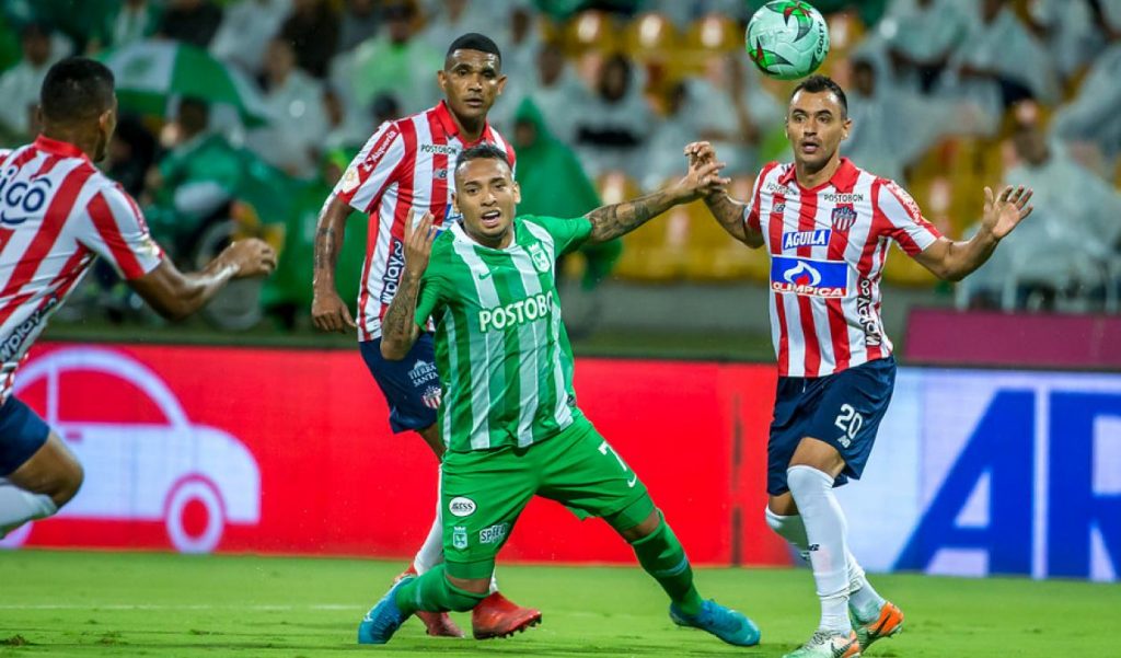 Tiburones vs Verdes en liga colombiana