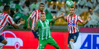 Tiburones vs Verdes en liga colombiana