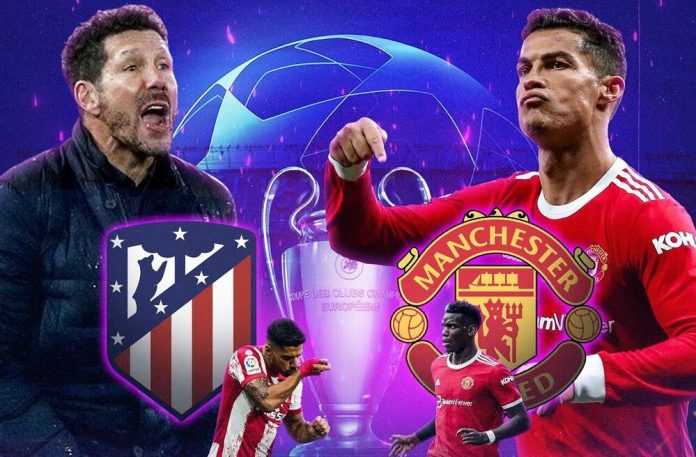 Atlético vs Man. United: Octavos de Final de Champions League