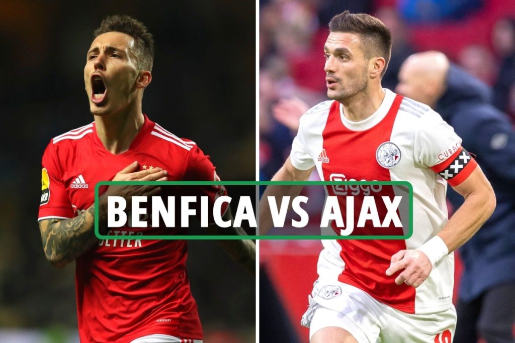 Benfica vs Ajax: Champions League