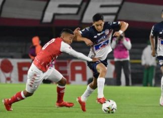 Octavos de final de la Copa Colombia: Santa Fe vs Junior Santa Fe vs Junior con Wplay.co por Copa Colombia