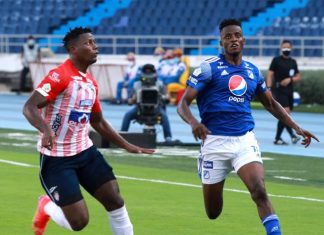 Partido definitivo en el Grupo A: Junior vs Millonarios Junior vs Millonarios en un partidazo por Cuadrangulares