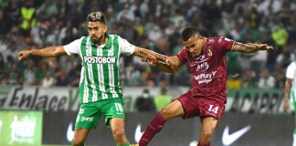 Nacional vs Tolima en un partidazo por la final de Liga colombiana