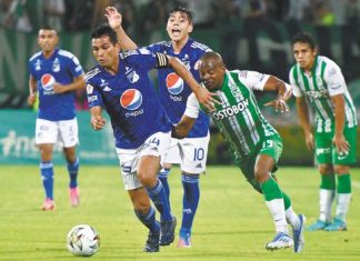 Nacional y Millonarios en un partidazo por tres puntos Nacional y Millonarios con todo el Power en Wplay.co