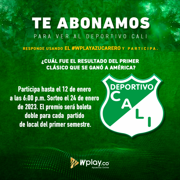 Participa por un Abono para acompañar a Cali todo el semestre