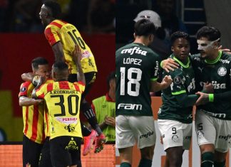 Pereira vs Palmeiras por la ventaja en el partido de ida Pereira vs Palmeiras con las mejores cuotas en Wplay.co