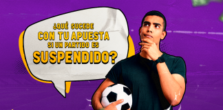 ¿Que sucede con mi apuesta si un partido es suspendido?