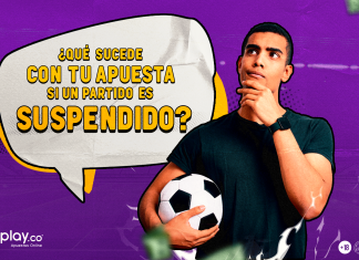 ¿Que sucede con mi apuesta si un partido es suspendido?