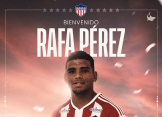 Llegó Rafael Pérez, el cuarto refuerzo de peso del Junior JUNIOR