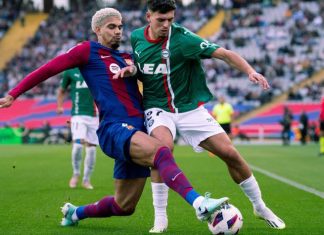 Alavés y Barcelona: emocionante partido en la fecha 23 ALAVÉS VS BARCA